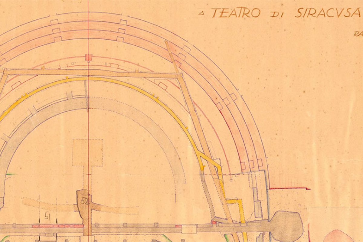 Inaugurazione della mostra “Dalla matita al digitale. Disegni, disegnatori e architetti del teatro antico di Siracusa” (17 aprile 2019, Liviano)