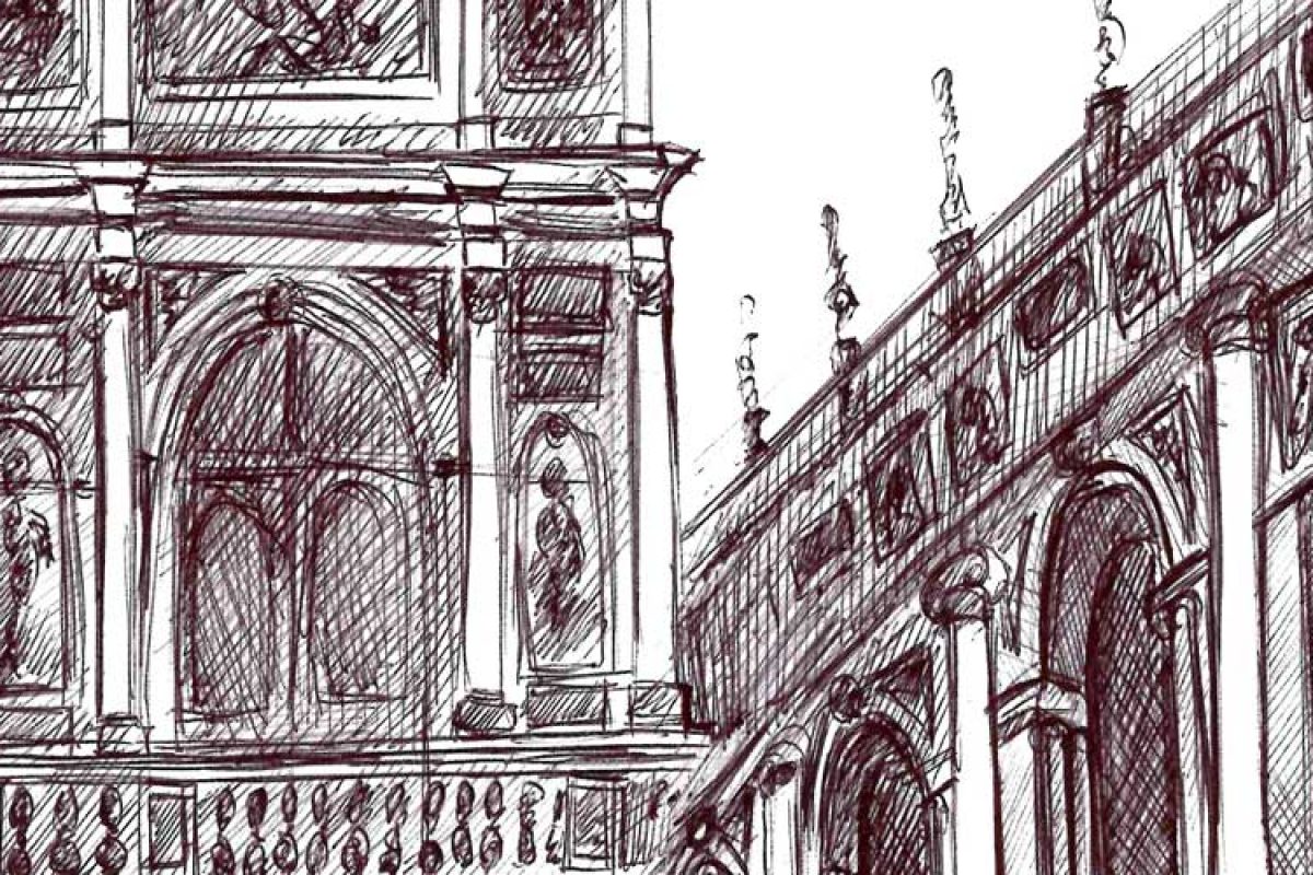 Mostra “Sketchbook: gli studenti e la Storia dell’Architettura”: inaugurazione 14 novembre 2019 (Sala espositiva, Liviano)